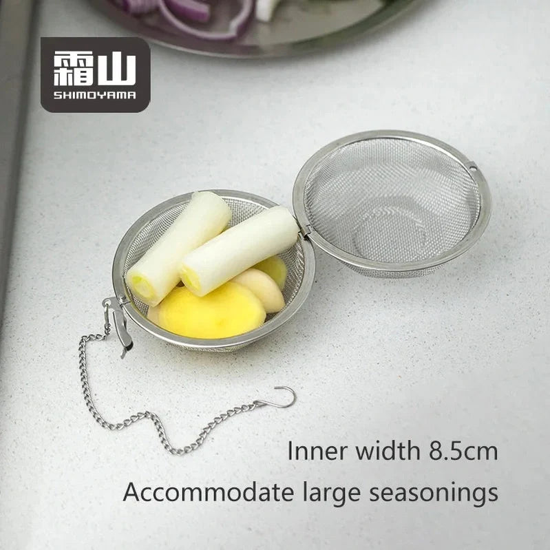 Shimoyama 304 Stainless Steel Tea Stock Strainer
