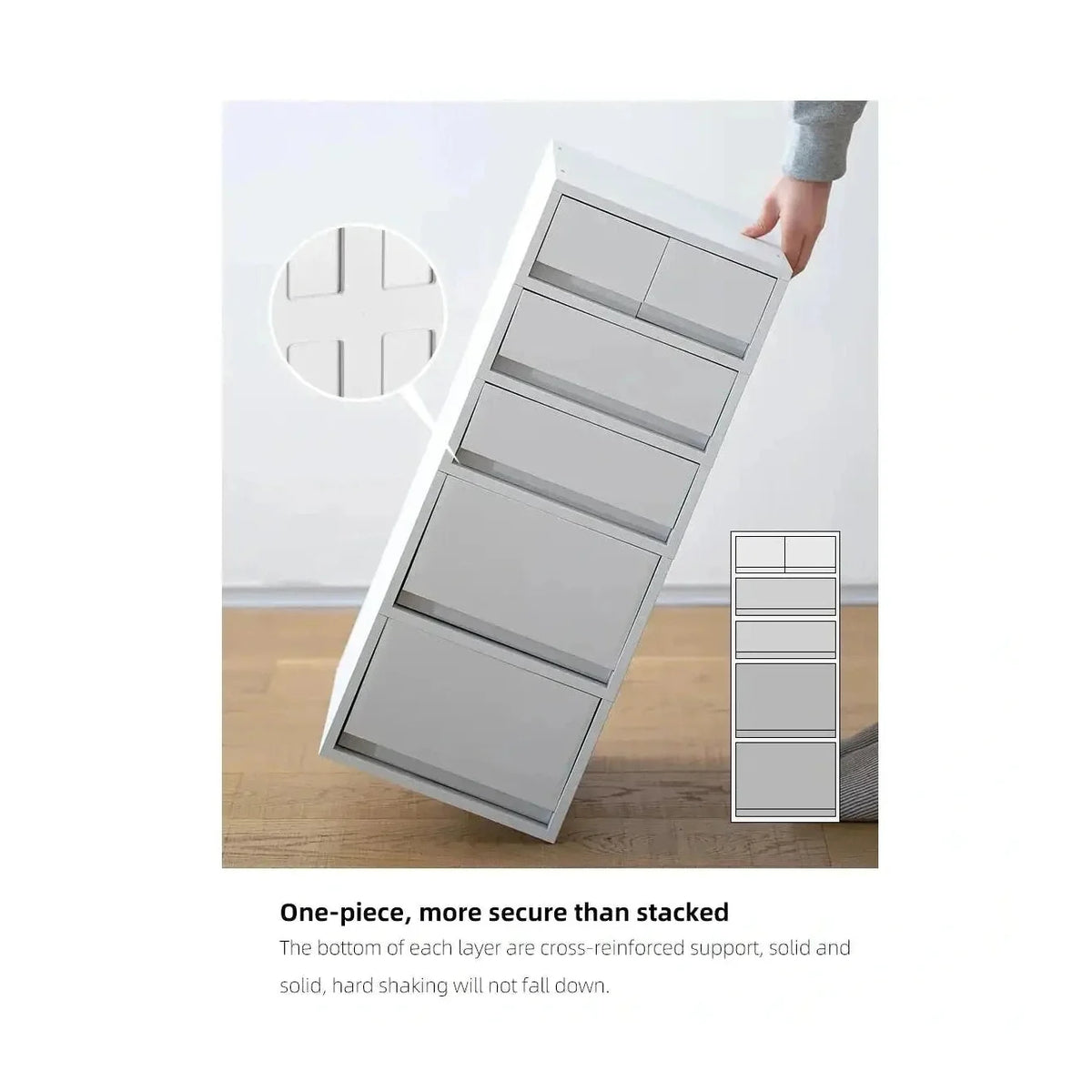 Shimoyama 5-Layer Drawer Cabinet