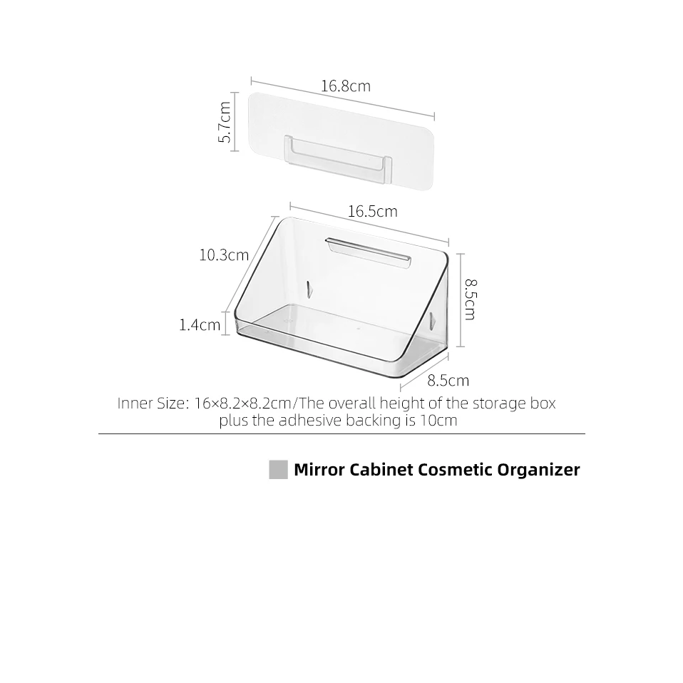 Shimoyama Adhesive Cabinet Storage Box