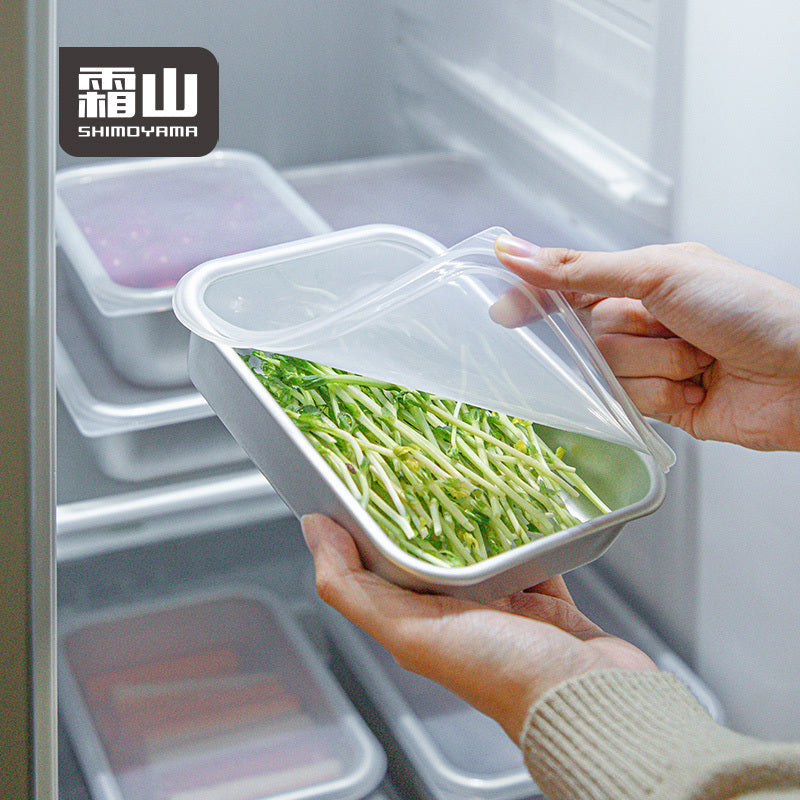 Shimoyama Aluminium Food Container - Shallow 1200ml