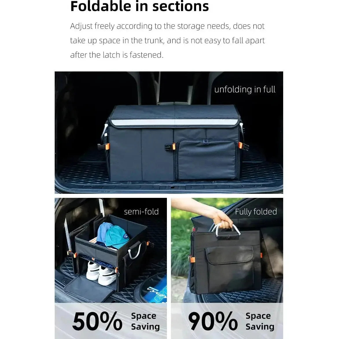 Shimoyama Car Organiser Storage Box  59L
