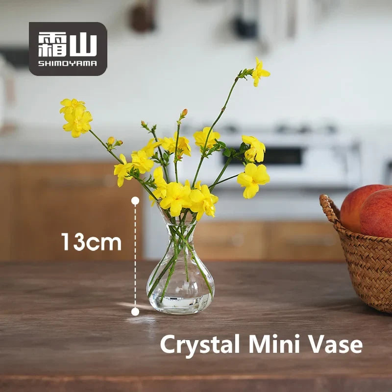 Shimoyama Crystal Glass Bud Vase