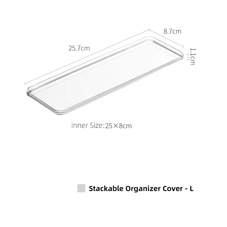 Shimoyama Desktop Storage Box White L Cover
