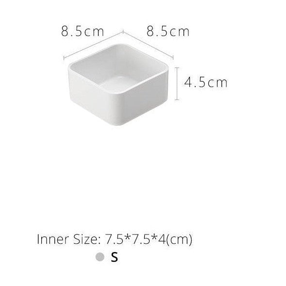 Shimoyama Desktop Storage Box White S
