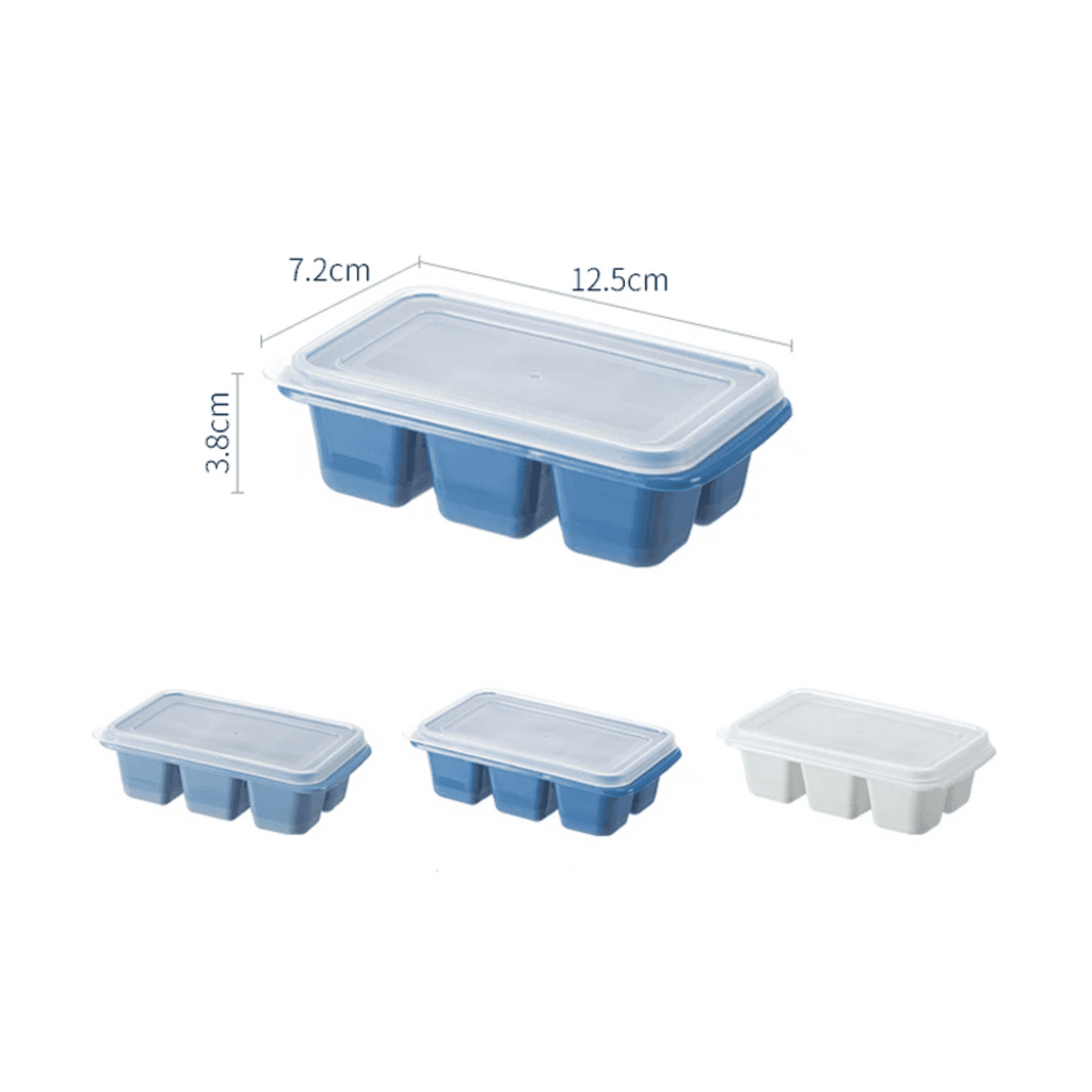 Shimoyama Easy Release Ice Cube Mould Tray 3P