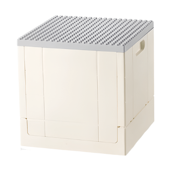 Shimoyama Foldable Brick Toy Storage Box 25L