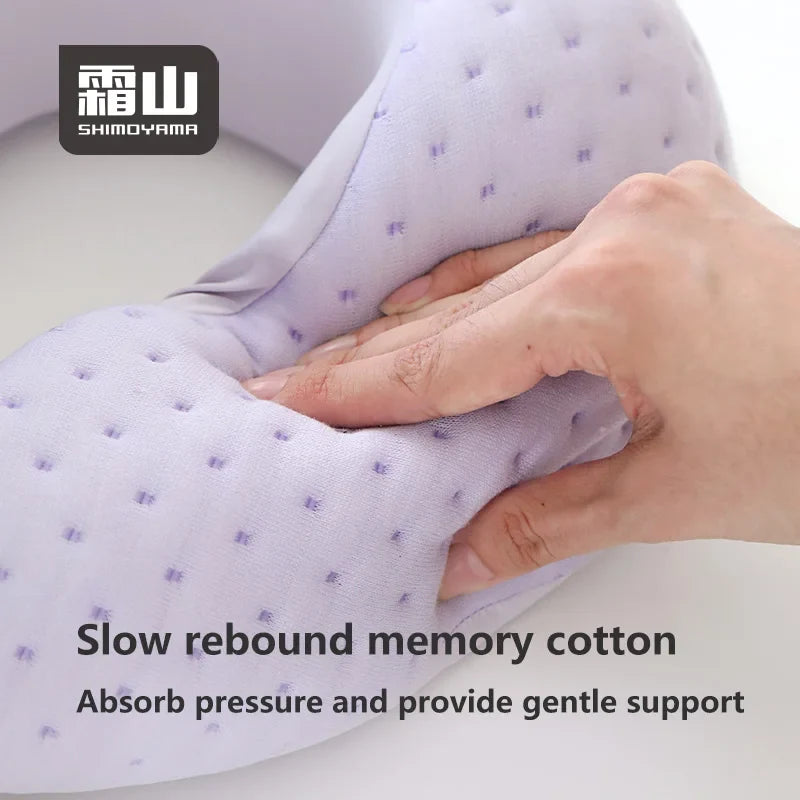 Shimoyama Memory Foam Travel Neck Pillow