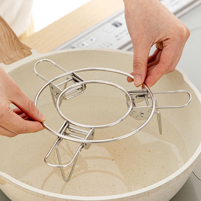 Shimoyama Foldable Stainless Steel Steaming Rack