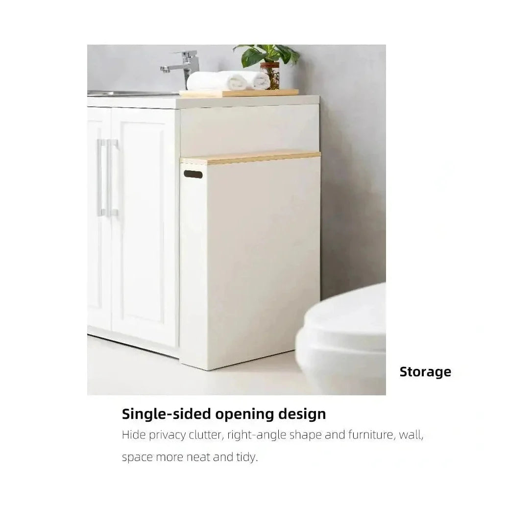 Shimoyama Slim Toilet Bathroom Organiser Storage Shelf - 13cm