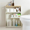 Shimoyama Slim Toilet Bathroom Organiser Storage Shelf - 13cm