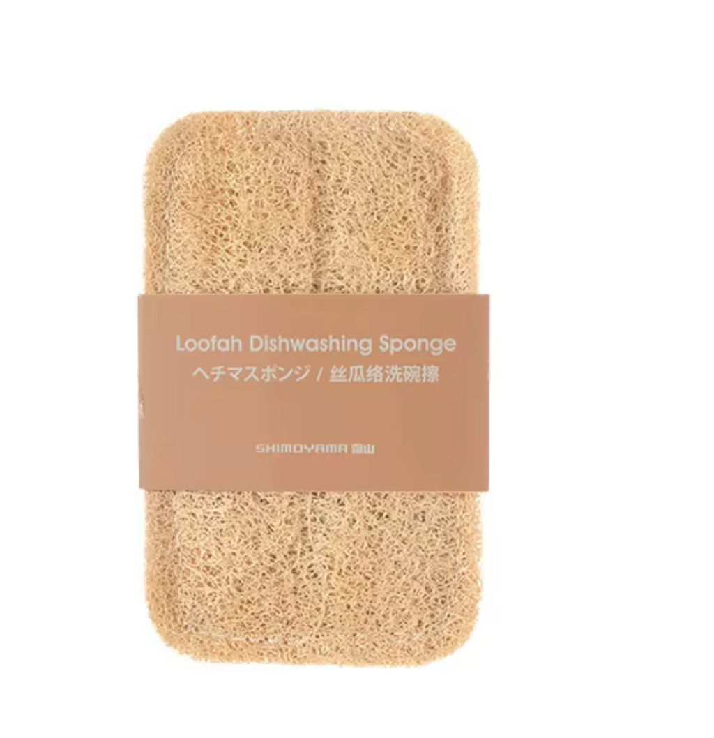 Shimoyama Natural Loofah Dish Wipe
