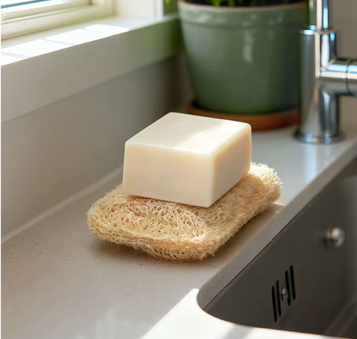 Shimoyama Natural Loofah Dish Wipe