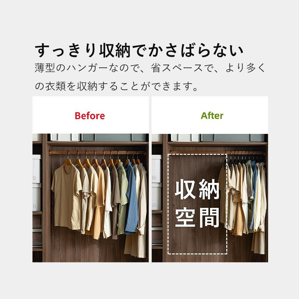 Shimoyama Rubber Coated Hanger  - 5P