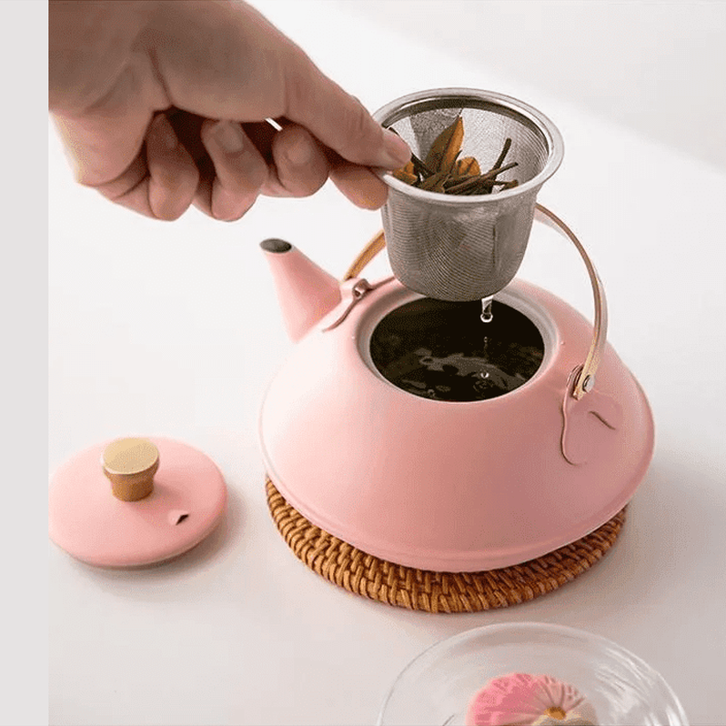 Shimoyama Stainless Kyusu Teapot 0.6L