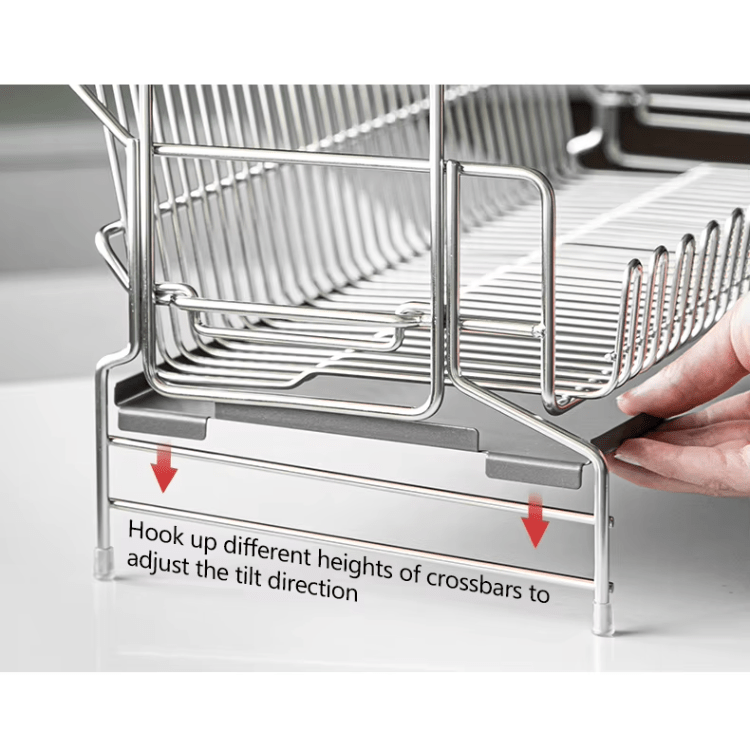 Shimoyama Stainless Steel 2 Tier Drain Rack