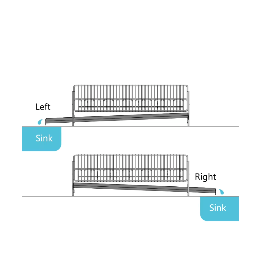 Shimoyama Stainless Steel 2 Tier Drain Rack