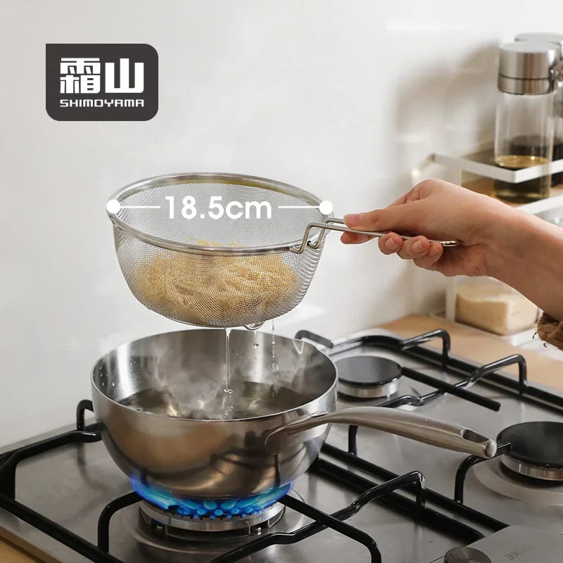 Shimoyama Stainless Steel Deep Strainer - 20cm