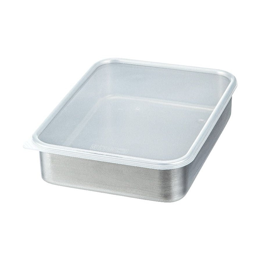 Shimoyama Stainless Steel Food Storage Box - Shallow L - 1700ml
