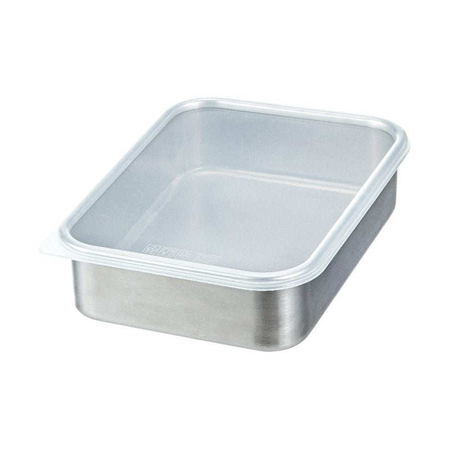 Shimoyama Stainless Steel Food Storage Box - Shallow M - 1100ml