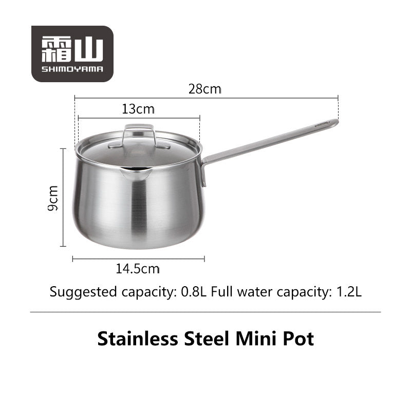 Shimoyama Stainless Steel Milk Pot 1.2L