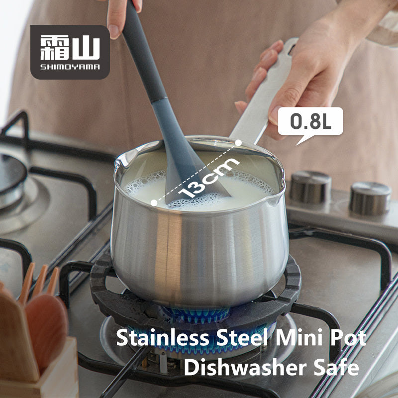 Shimoyama Stainless Steel Milk Pot 1.2L