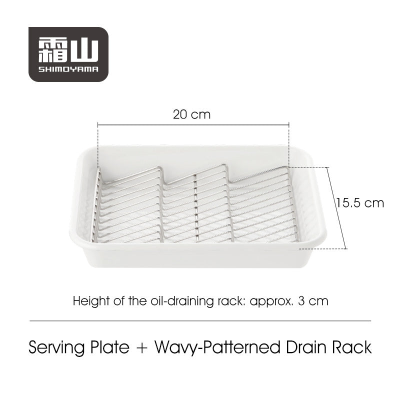 Shimoyama Stainless Steel Oil Drain Rack - Wave