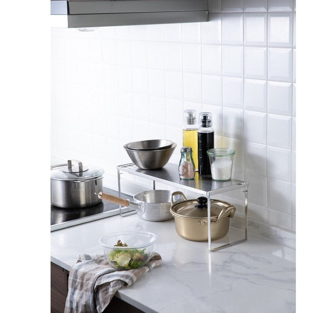 Shimoyama Stainless Steel Telescopic Storage Rack Shelf