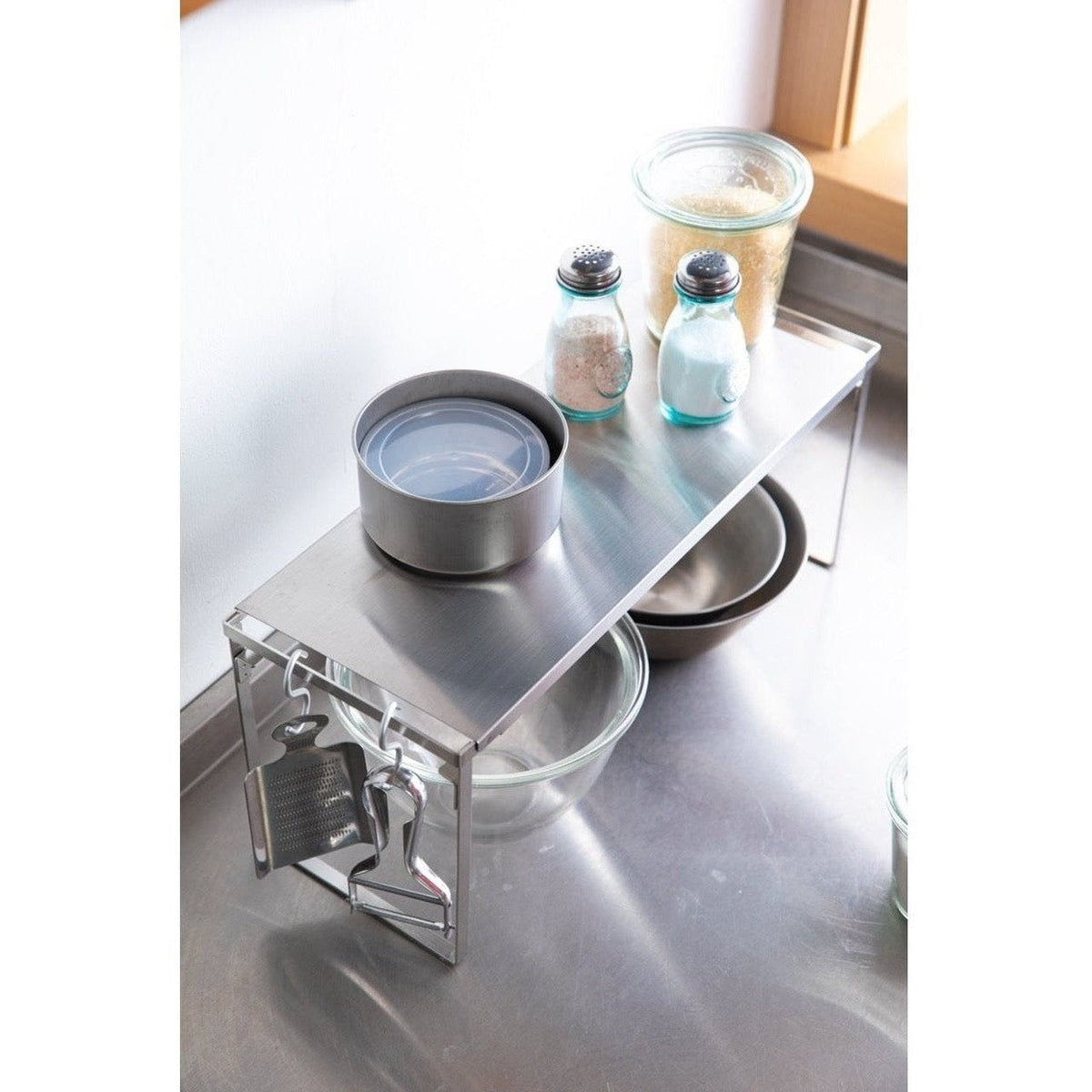 Shimoyama Stainless Steel Telescopic Storage Rack Shelf