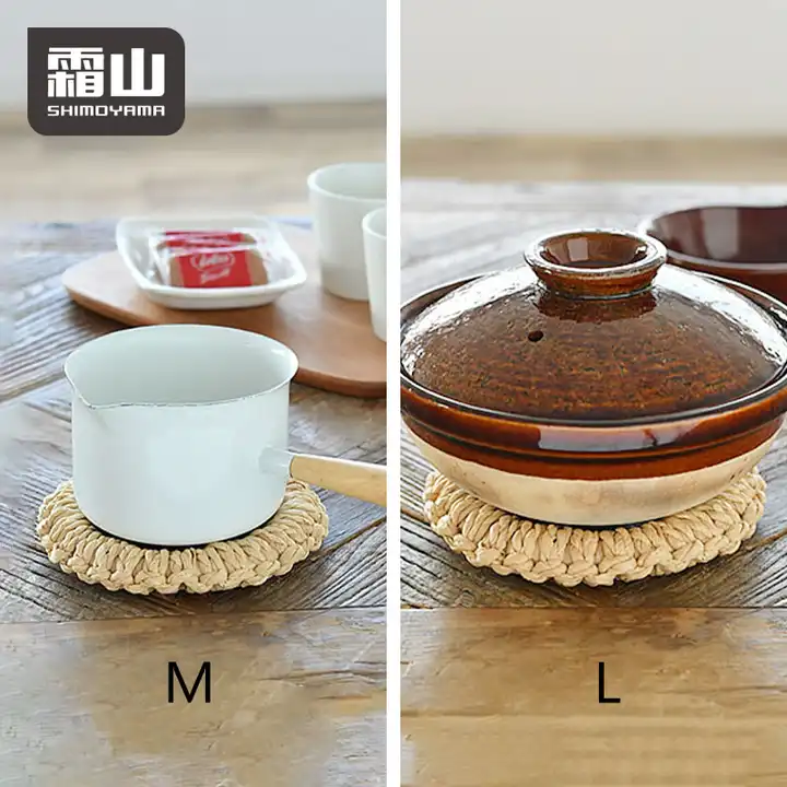 Shimoyama Straw Pot Stand L