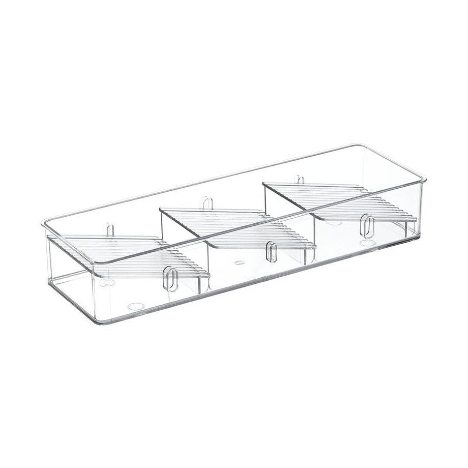 Shimoyama Transparent Drawer Organiser - 3 Dividers