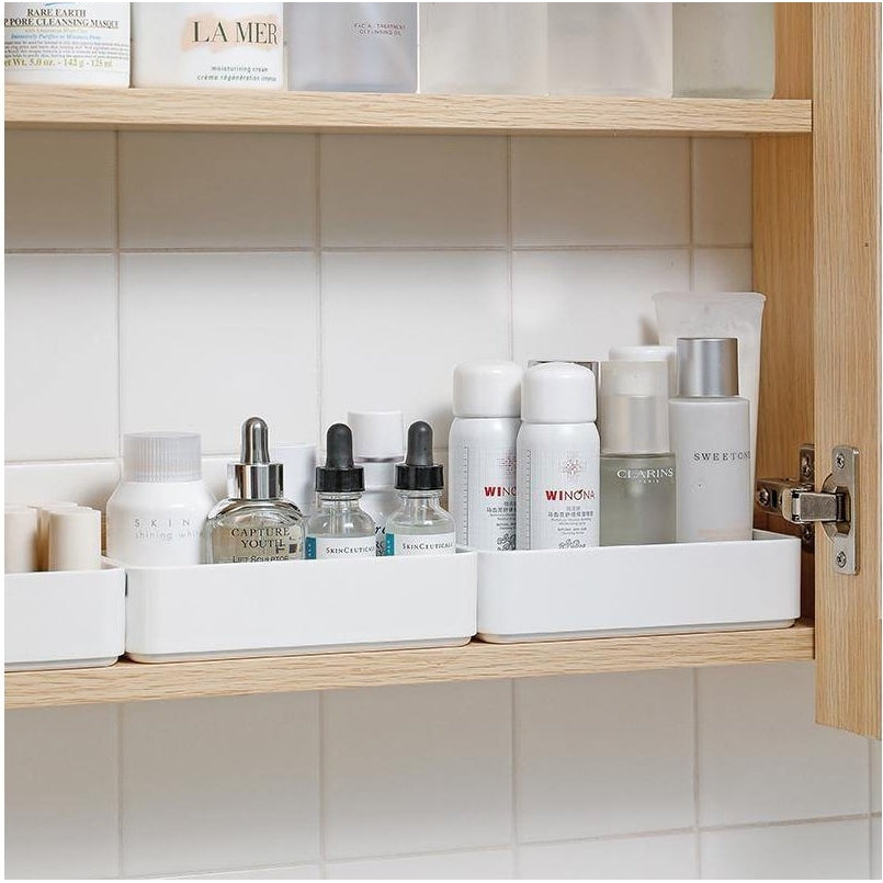 Shimoyama Desktop Storage Box White L