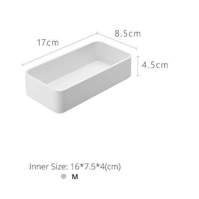 Shimoyama Desktop Storage Box White M