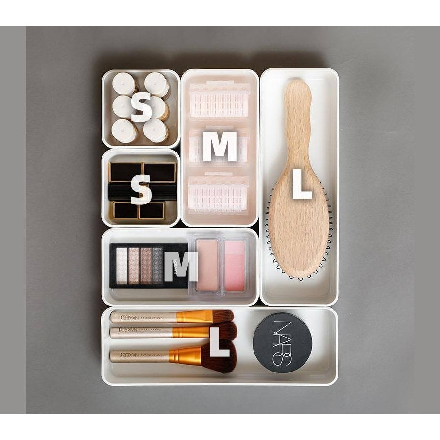 Shimoyama Desktop Storage Box White L