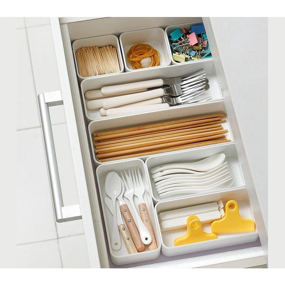 Shimoyama Desktop Storage Box White M