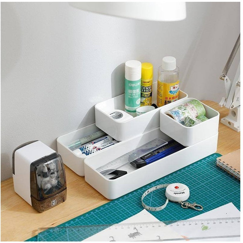 Shimoyama Desktop Storage Box White M
