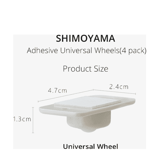 Shimoyama Multi-functional Ball Transfer Universal Wheel 4pcs