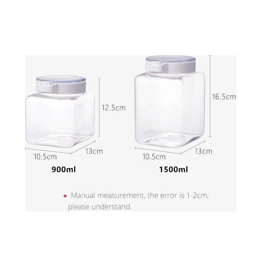 Shimoyama Plastic Storage Jar  1500ml