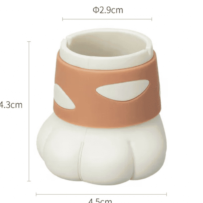 Shimoyama Silicone Chair Leg Cat Pad - Anti Skid - 4P